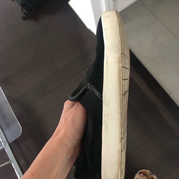 Vince Blair Black Velvet sneakers with dust bag - Picture 9 of 11